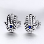 Elenys náušnice Hamsa Symbol ochrany