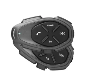 Interphone Bluetooth handsfree pro uzavřené a otevřené přilby CellularLine TOUR HD Twin Pack (INTERPHOTOURHDTP)