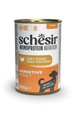 Schesir Dog konz.Monoprotein Krůtí paté 400g