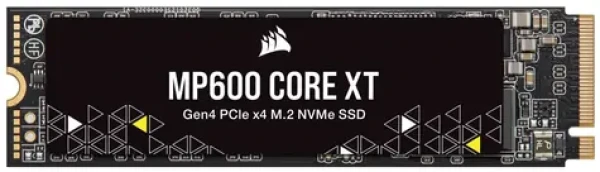 Corsair MP600 CORE XT 2TB / M.2 2280 / PCIe Gen4 / čtení: 5000MBps / zápis: 4400MBps / MTBF: 1.5mh (CSSD-F2000GBMP600CXT)