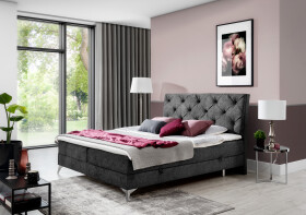 Boxspring Adel Barva korpusu: Dora 95, Rozměr: 140 x 200 cm