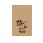 Notes linkovaný A5 Kraft Unicorn