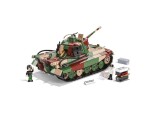 Stavebnice COBI II WW Panzer VI Tiger Ausf. B Konigstiger, 1000 kostek, 2 f