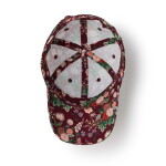 Rifle Paper Co. Kšiltovka Dahlia, červená barva, textil