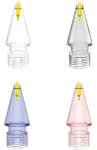 4smarts Lucid transparentní / Hroty pro Apple Pencil / 4 ks / kompatibilní s Apple Pencil 1./2. gen., USB-C, Pro (541471)