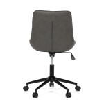 Pracovní židle, výškově nastavitelná, šedá látka, KA-V3120 GREY3
