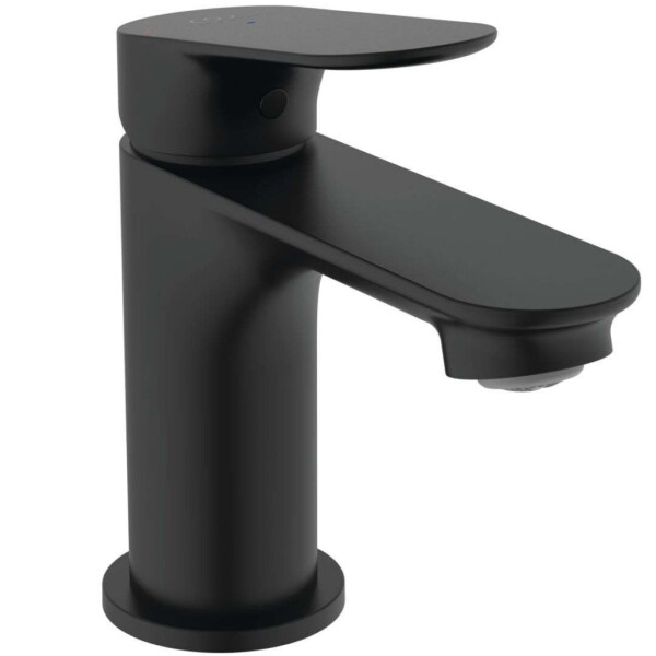 IDEAL STANDARD - Ceralife O Umyvadlová baterie s výpustí ClickClack, BlueStart, hedvábná černá BE004XG