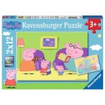 Ravensburger Prasátko Peppa 2 x 12 dílků