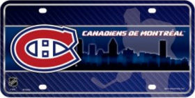 Rico Cedule Montreal Canadiens NHL Metal License Plate