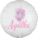 Agátka - balónek se jménem - Balonky.cz Agátka - balónek se jménem - Balonky.cz