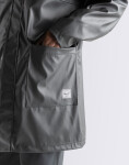 Herschel Supply Long Classic Rain Jacket Men's Black M