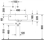 DURAVIT - Scola Umyvadlo 62x46 cm, s přepadem, otvor pro baterii vpravo, bílá 0684600011