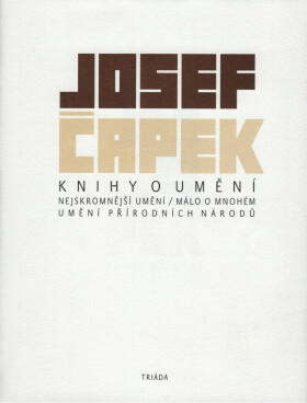 Knihy o umění - Josef Čapek