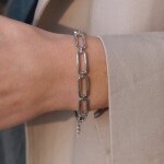 ELENYS Verona Link – náramek z prémiové oceli Délka náramku: 16+5 cm / max. 21 cm