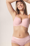 Podprsenka s plnými košíčky Petra BF25 - Mefemi Nipplex růžová 95D