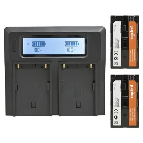 JUPIO NP-F970 / Sada 2x akumulátor a nabíječka / 6000 mAh / pro Sony (JPL0970)