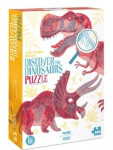 LONDJI Velké puzzle Svět dinosaurů - 200 pcs