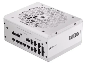 Corsair RM1000x bílá / 1000W / 80PLUS Gold / Plně modulární / 140 mm / Aktivní PFC (CP-9020275-EU)