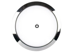 LED podhledové světlo do karavanu s dotykovým vypínačem, 12-24V - 18cm