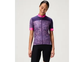 Endura FS260 Floral dámský dres krátký rukáv Bramble vel. S