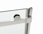 HOPA - Sprchové dveře BELVER CHROM NEW - Barva rámu - Chrom/Leštěný hliník (ALU), Rozměr A - 150, Směr zavírání - Univerzální Levé / Pravé, Výplň - Čiré bezpečnostní sklo - 8 mm BCBELV15CCN