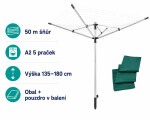 Leifheit 85360 LinoPush 500 sušák 85360