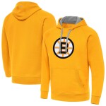 Pánská mikina Boston Bruins Antigua Victory Pullover Hoodie - Gold Velikost: S