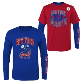 Outerstuff Dětské tričko New York Giants NFL Game Day 3-in-1 Combo Shirt (YOUTH)