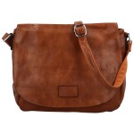 Stylová dámská koženková crossbody kabelka Jacinda, hnědá