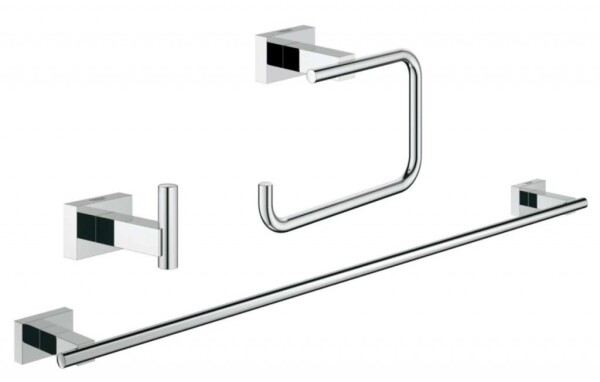 GROHE - Essentials Cube Sada doplňků, chrom 40777001