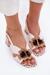 Sandály na podpatku model 214983 Step in style 36