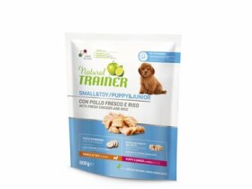 Trainer Natural SmallToy PuppyJun čerstvé kuře 800g / Kompletní krmivo pro stěňata malých a miniaturních pleme (8015699006501)