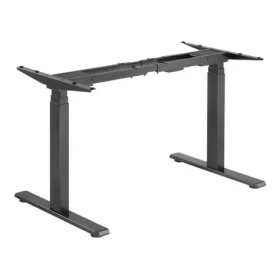 Brateck M08-23DE černá / Výškově stavitelná stolová podnož / elektricky nastavitelná výška / 62-128cm / nosnost 100kg (BRM0823DE)