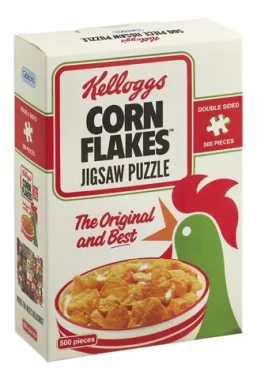 GIBSONS Oboustranné puzzle Kellogg’s Cornflakes