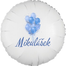 Mikulášek - balónek s jménem - Balonky.cz Mikulášek - balónek s jménem - Balonky.cz