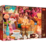 Puzzle Premium Plus - Čajový čas: Všechny pěkné věci 1000 dílků 68,3x48cm v krabici 40x27x6cm