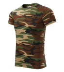 Camouflage tričko unisex camouflage brown 2XL