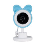 EVOLVEO Baby Monitor N35 – dětská chůvička s kamerou, VOX, teploměr, noční vidění, RGB světlo Modrá