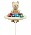 PlanToys PlanToys Tahací medvěd s xylofonem