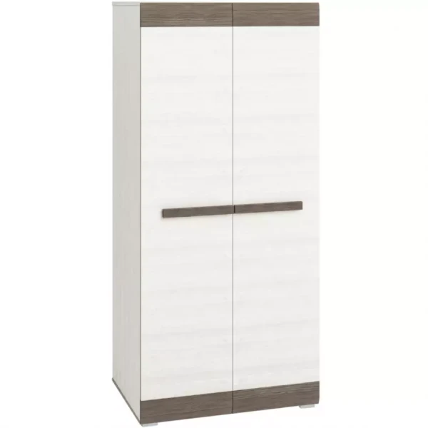 Skříň Blanco 92 cm, borovice sněžná / new grey
