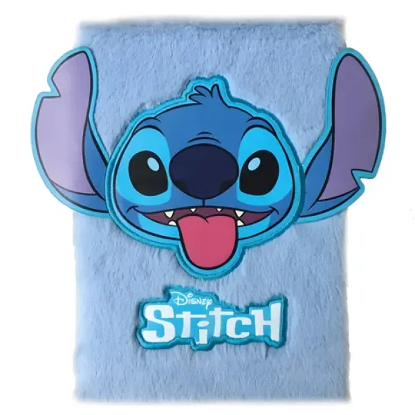 PYRAMID Plyšový blok Lilo a Stitch / DPL10 / A5 / 120 listů / linkovaný (SR74617EPM)
