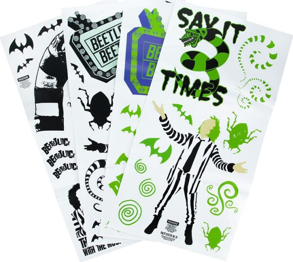 Beetlejuice samolepky - EPEE Merch - Red Robin