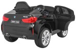 Mamido Elektrické autíčko BMW X6 M lakované černé