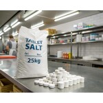 Sůl tabletovaná do myček nádobí 25 kg pytel