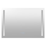 Mereo Zrcadlo 100x70 cm s LED osvětlením a odmlžováním CN151