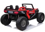 Mamido Elektrické autíčko buggy Clash 24V 4*200W 16km/h 60kg 2x12V14Ah červené