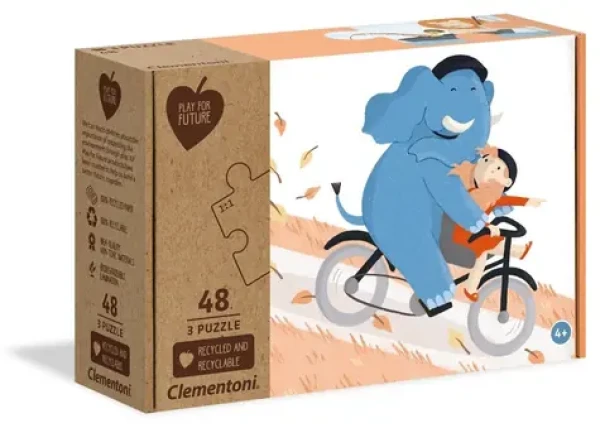 Clementoni Play For Future PUZZLE Buď můj přítel
