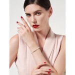 Náramek se sladkovodními perlami Miranda, Zlatá 16 cm + 3 cm (prodloužení)