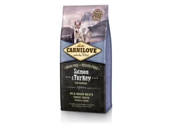 Carnilove Salmon & Turkey for Puppy 12 kg