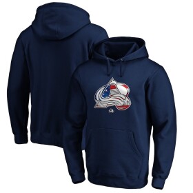 Fanatics Pánská mikina Colorado Avalanche NHL Navy Banner Wave Logo Pullover Hoodie Velikost: XXL